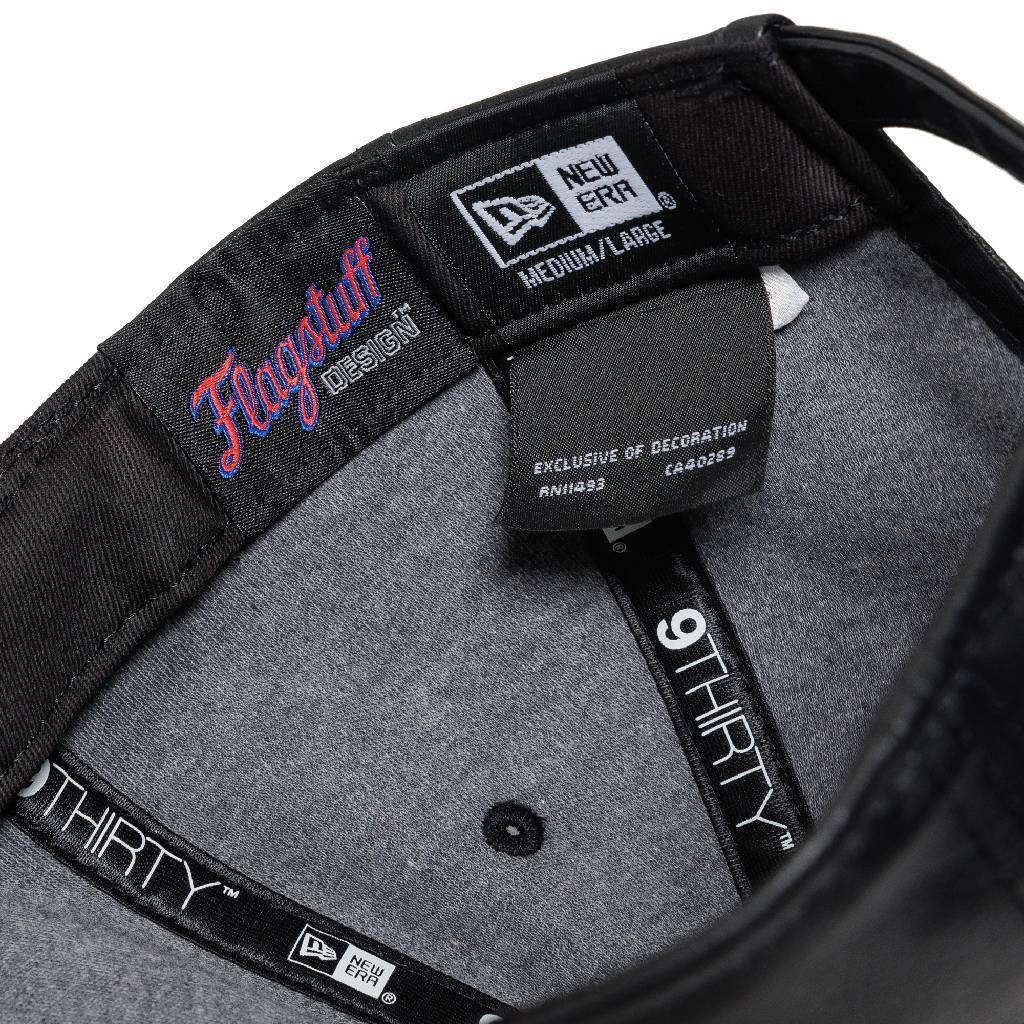 NEW ERA | 「SYNTHETIC LEATHER」 9 THIRTY #BLACK [25AW-FSxNEWERA-01 / FS1841]