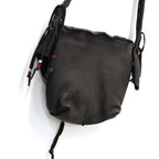 Early Morning | DEERSKIN MESSENGER BAG #BLACK [EM2325401]