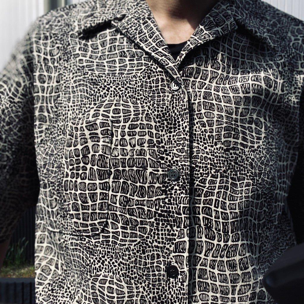 WOLF'S HEAD | 50'S SHIRT L/S ( TYPE-2 ) #ONE [WOLFSHEAD-WM-OC14]