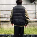 TECH REVERSIBLE CLIMBERS PUFF VEST #BLACK×BRKH [BW-23025W]