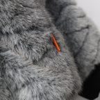 T QUILT FUR MA-1 #Black [FW25-JK04]