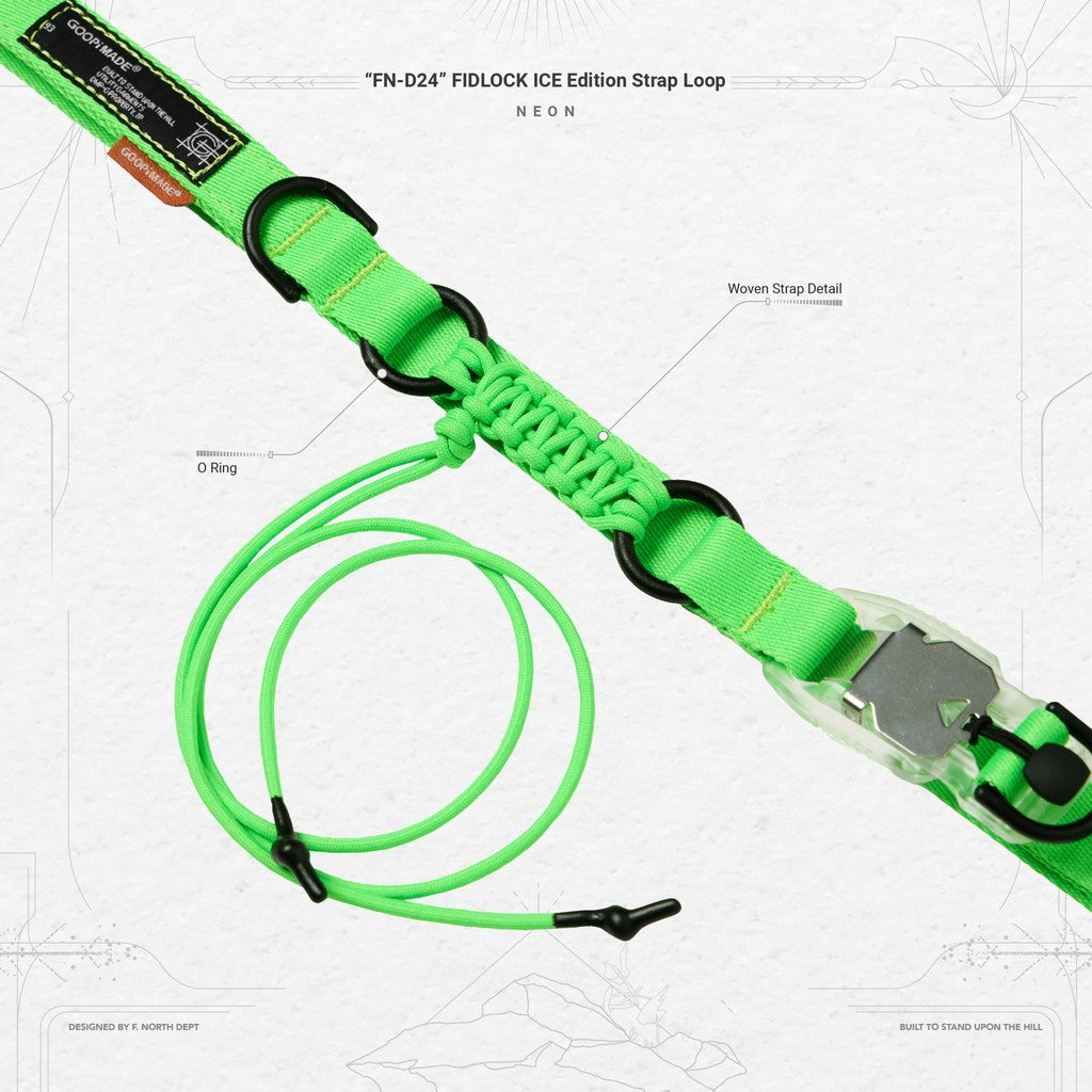 "FN-D24" FIDLOCK ICE 版錶帶環 #NEON [GOOPI-24SS-JUN-03]