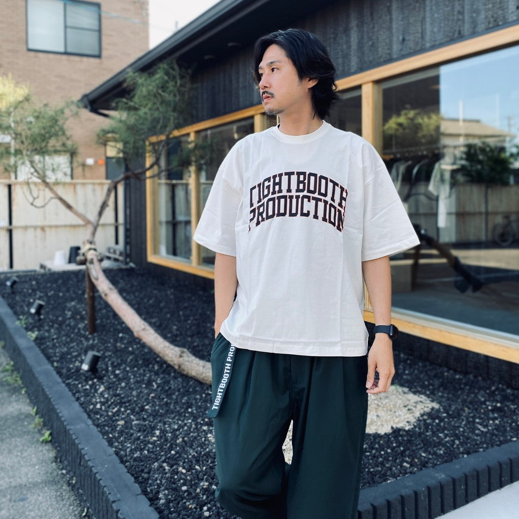 COLLEGE S/S T-SHIRT #White [SU25-T06]