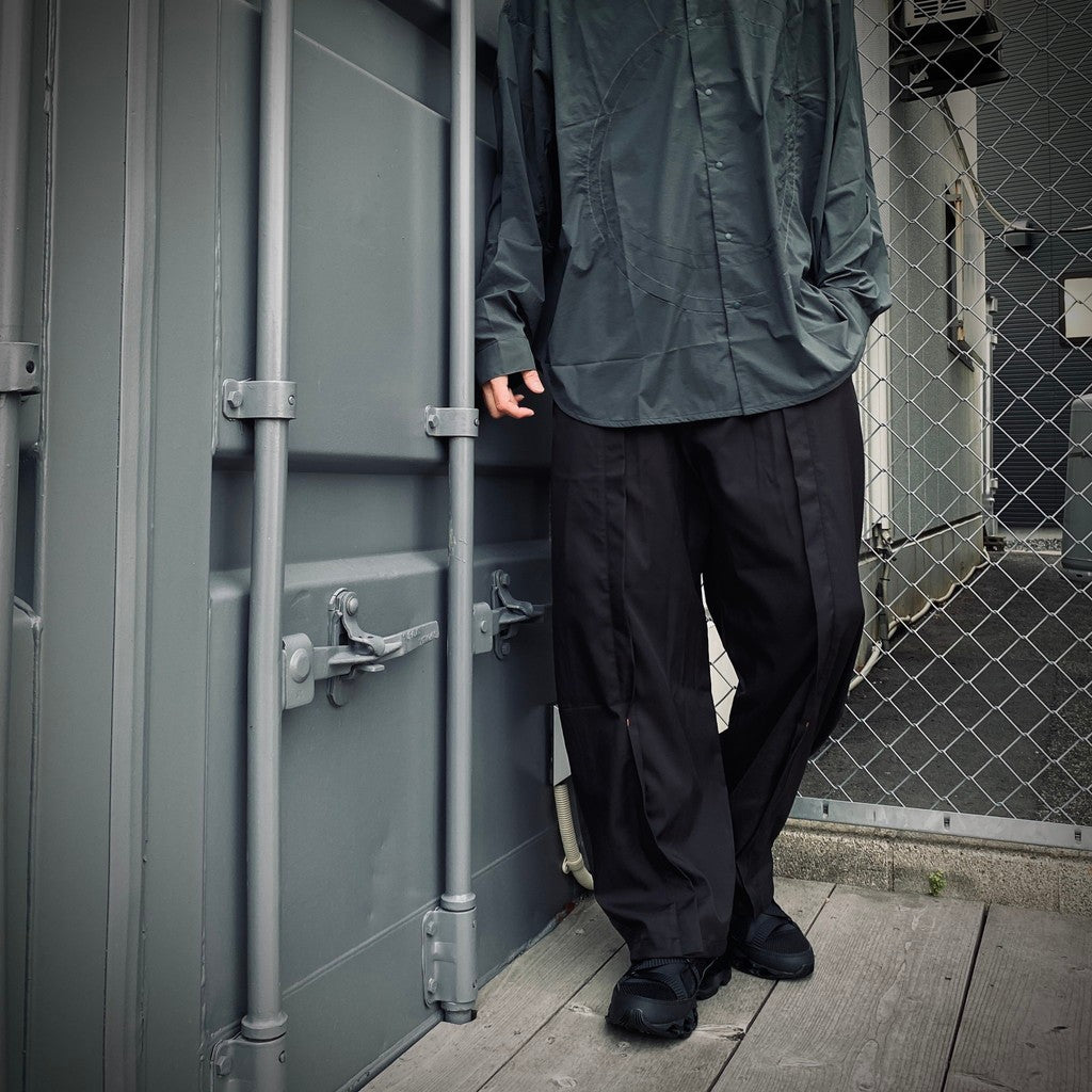 "RMX-P01" SOFTBOX 訂製長褲 #SHADOW [GOOPI-24AW-DEC-01]