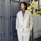 TECH BUTTON DOWN L/S SHIRT PAISLEY #BROWN [BE-81024]