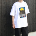 COTTON T-SHIRT_CITY LIGHTS #WHITE/COLOR [CCC-261T003]