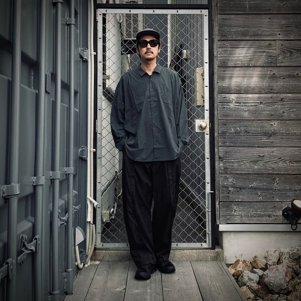 "RMX-P01" SOFTBOX 訂製長褲 #SHADOW [GOOPI-24AW-DEC-01]