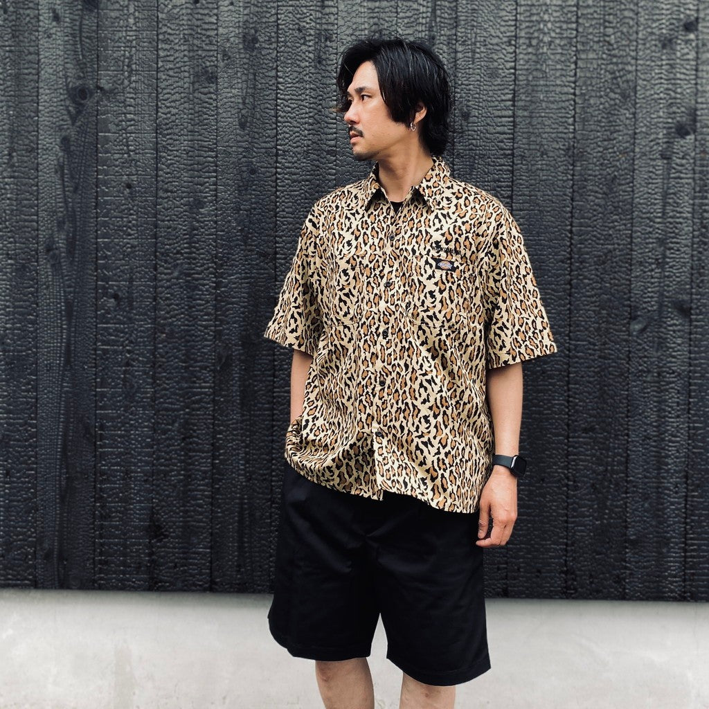 DICKIES | WORK SHIRT ( TYPE-2 ) #LEOPARD [26SS-WMS-DC02]