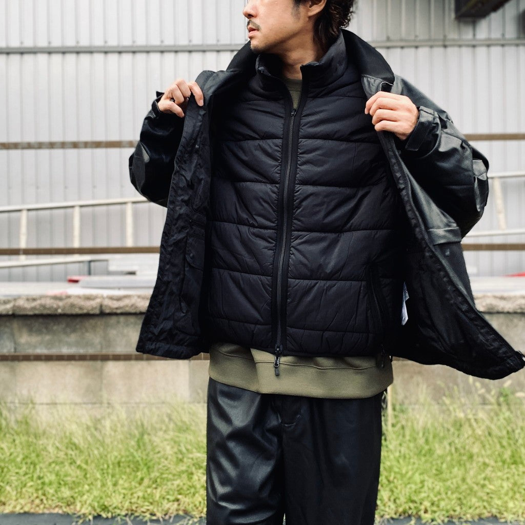 TECH REVERSIBLE CLIMBERS PUFF VEST #BLACK×BRKH [BW-23025W]