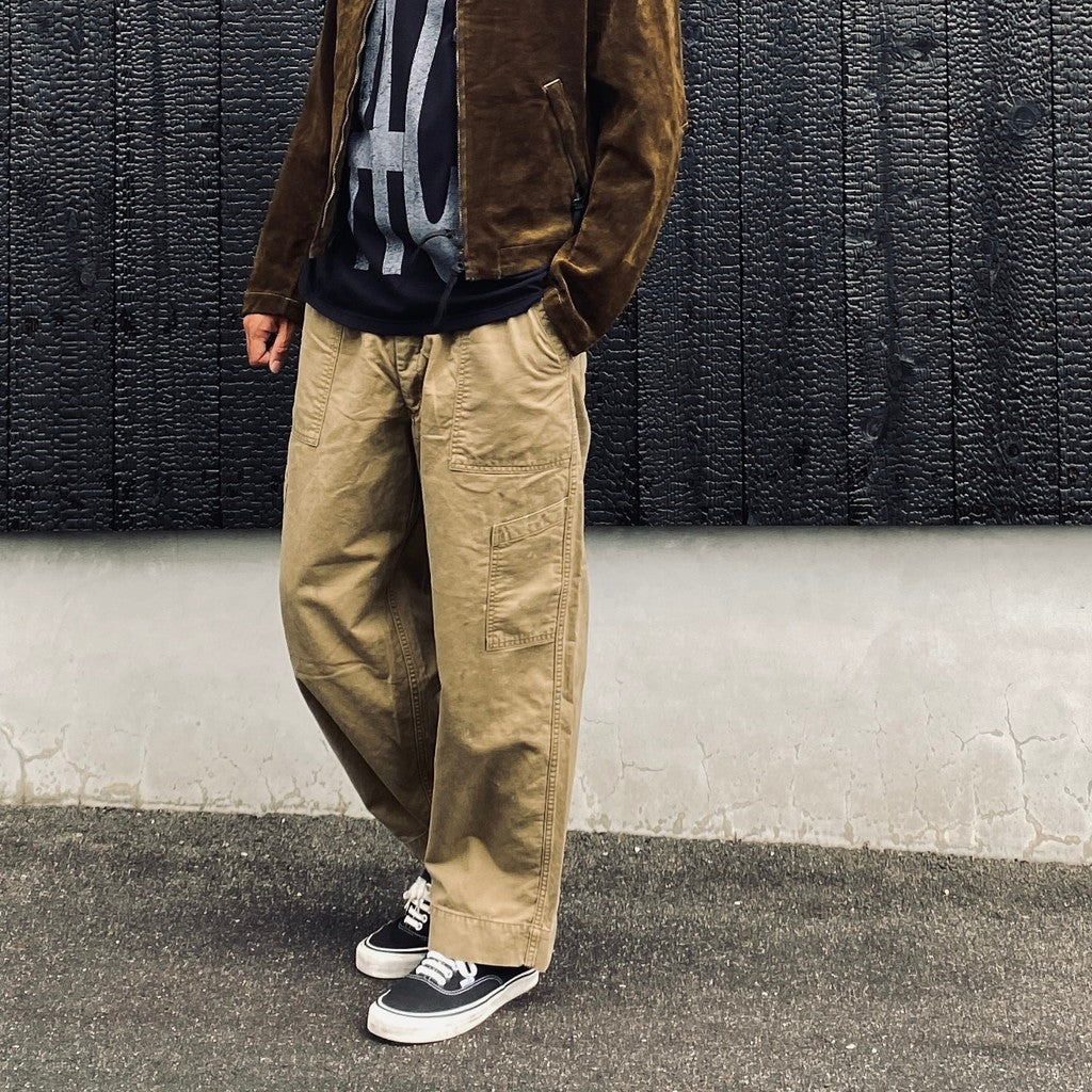 MECHANIC TROUSERS #KHAKI [BWU-MT]