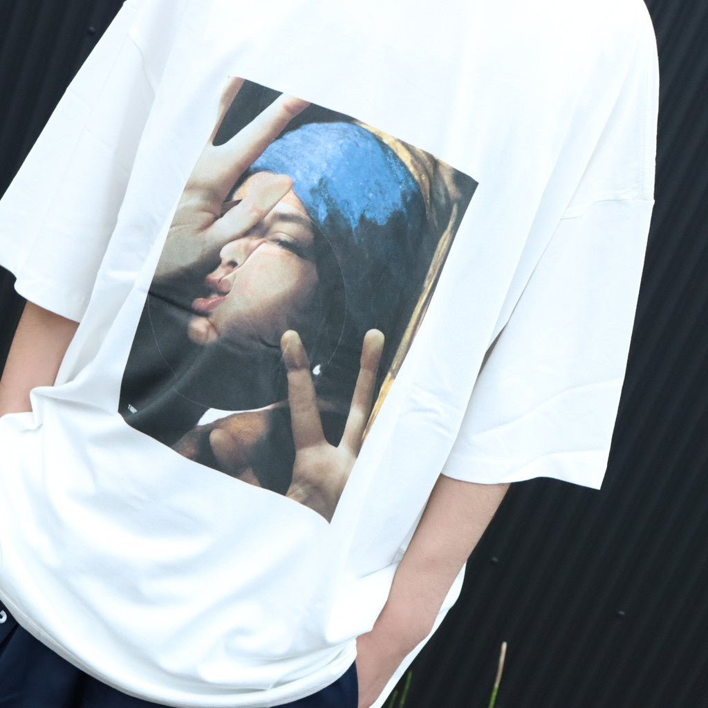 DISTORTION S/S T-SHIRT #White [FW26-T04]