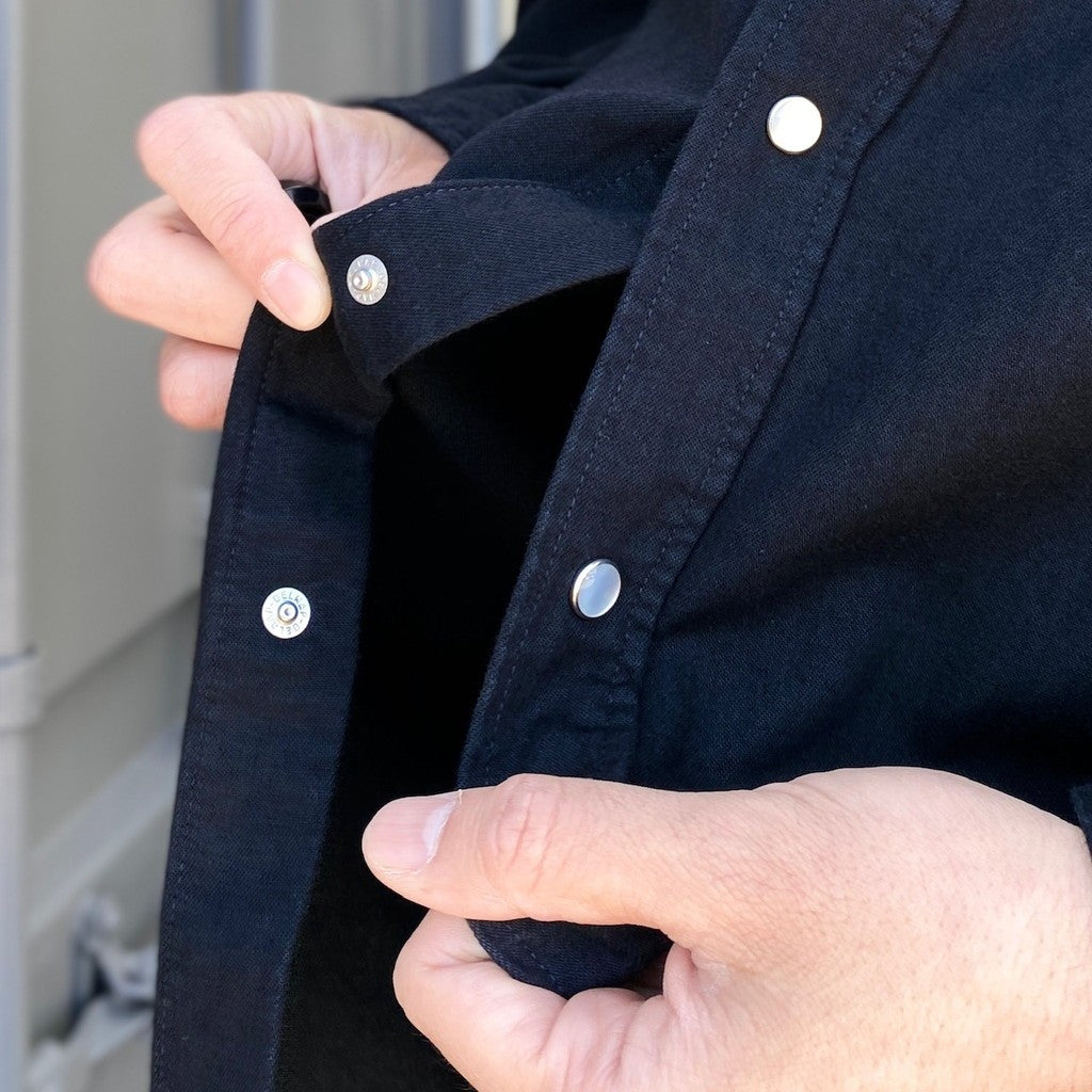 Lee | DENIM WESTERN SHIRT #BLACK [24SS-WMS-LE01]