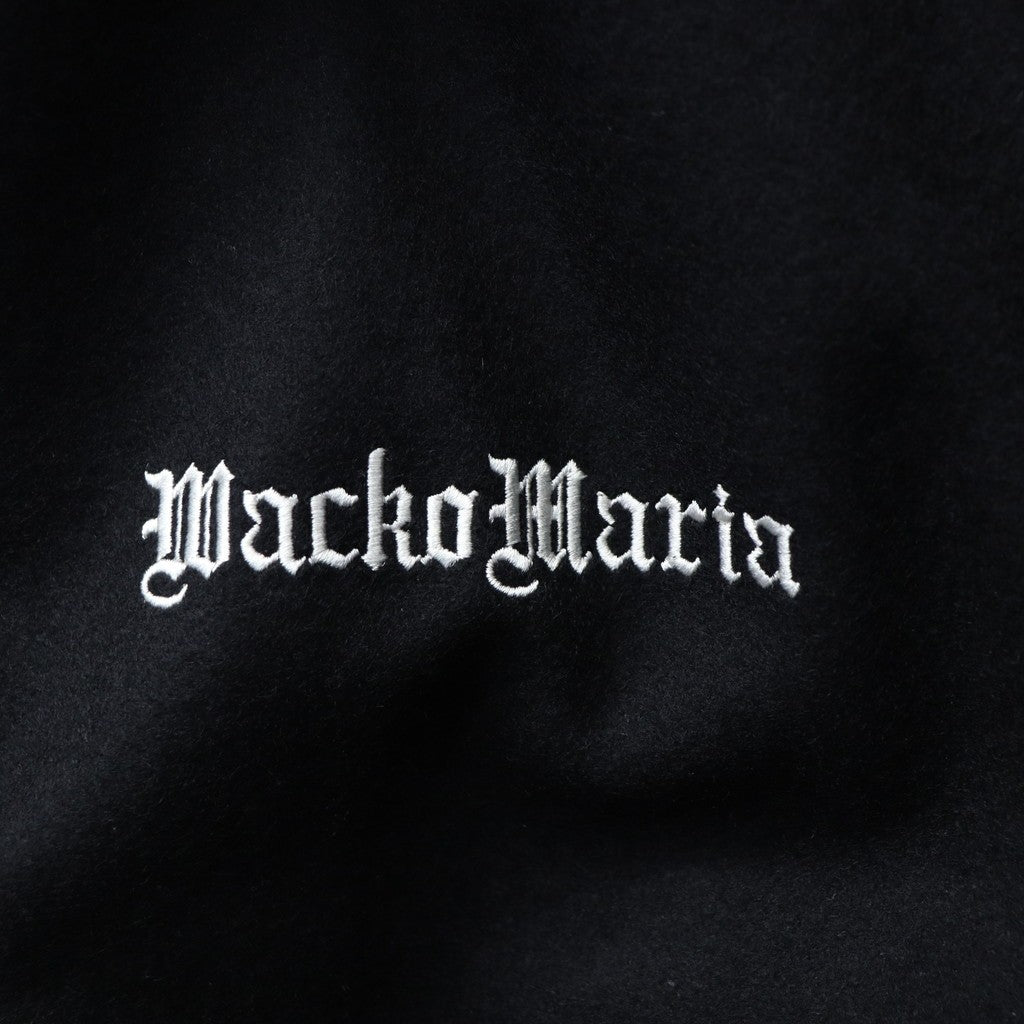 LEATHER VARSITY JACKET (TYPE-1) #BLACK [25FW-WMO-BL12]