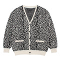 LEOPARD JACQUARD CARDIGAN ( TYPE-1 ) #WHITE [26SS-WMK-KN14]