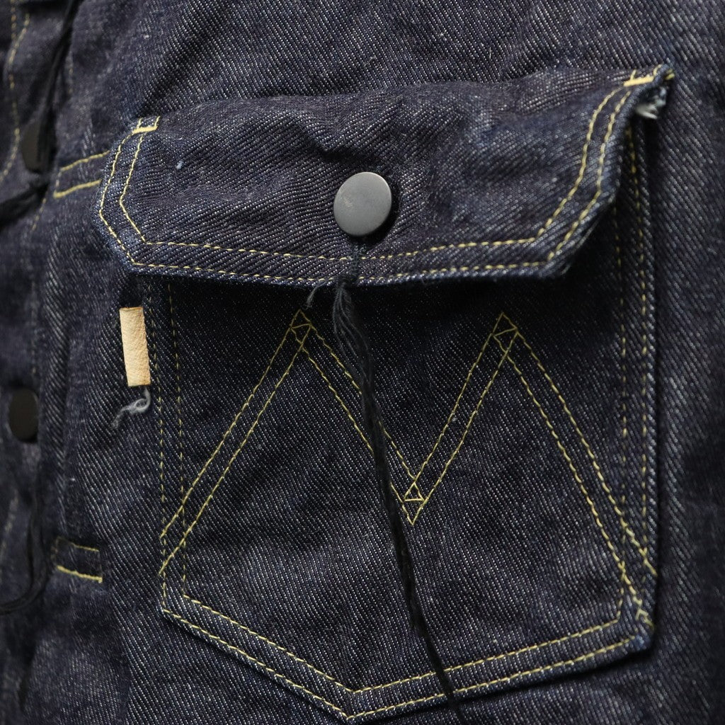 Deconstructed Denim Tracker(KOJIMA) #INDIGO [M-P3-LO5]