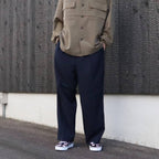 Ventilation Wide Slacks #Navy [SD26F-PT04]
