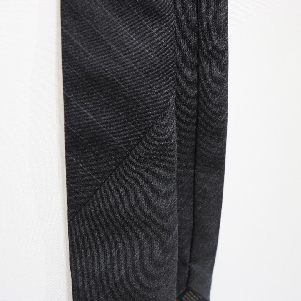 「MA-T7」 Stripe x Stripe Mixed Tie #SHADOW [GOOPI-25SS-JUN-03]