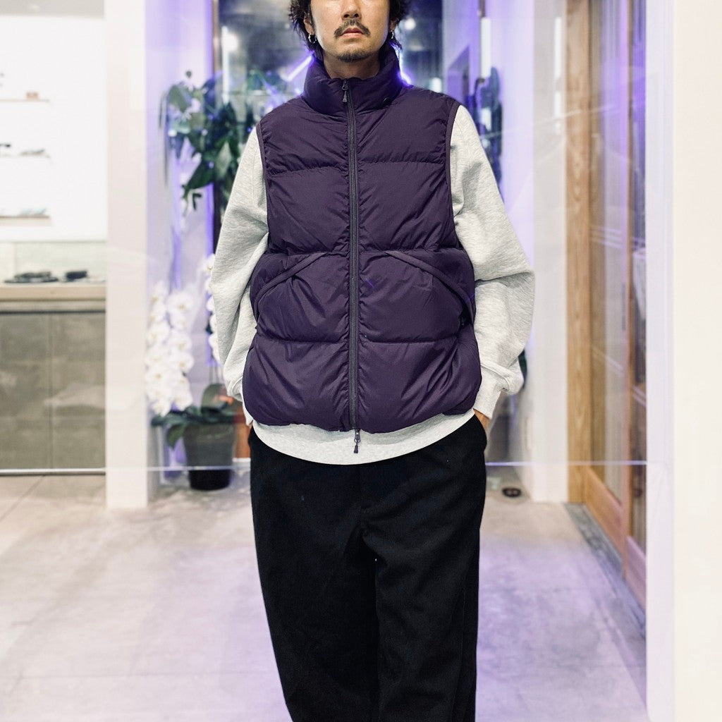 TECH ALPINE DOWN VEST #PURPLE [BW-24025W]