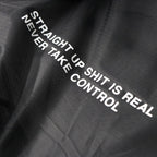 LABEL LOGO SHEER PARKA #Black [SS26-JK06]