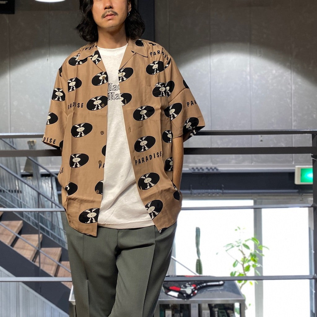 HAWAIIAN SHIRT S/S -TYPE 4- #BROWN [24SS-WMS-HI04]