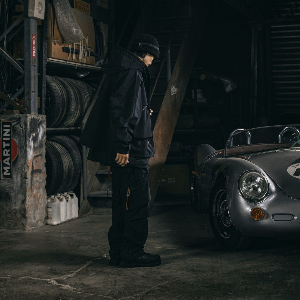 「G7-1K」 Fermion-G Mountain Parka #JET BLACK [GOOPI-23AW-NOV-01]