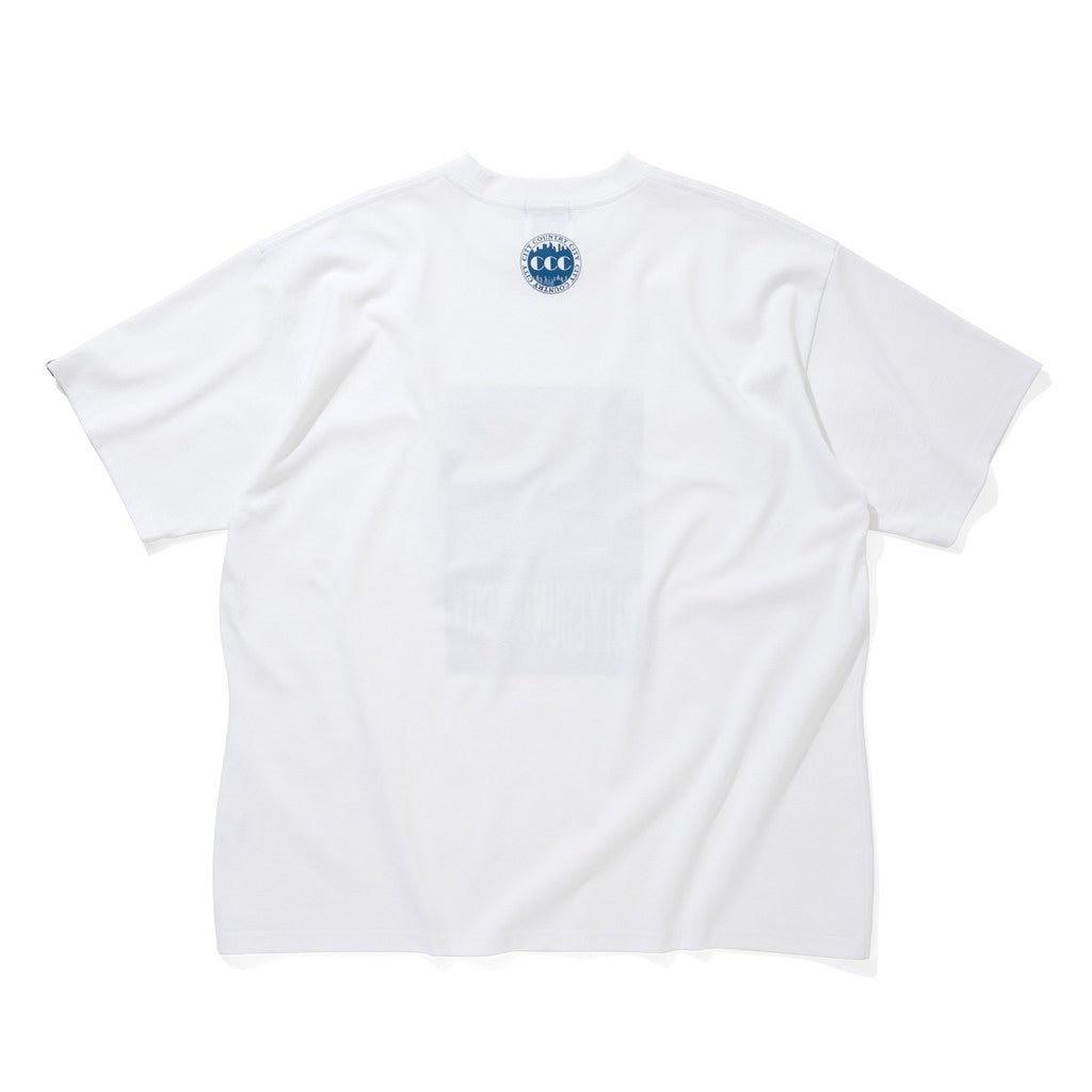 COTTON T-SHIRT_CITY LIGHTS #WHITE/COLOR [CCC-261T003]