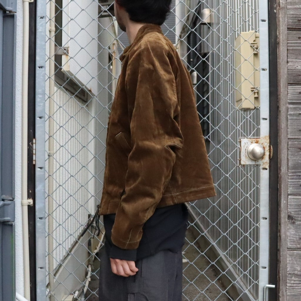 Racing Jacket (VELVET DENIM) #MOSS [M-P4-LO2]