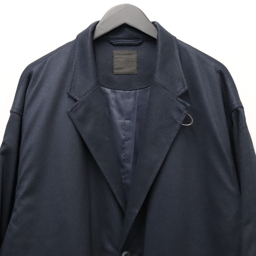 TECH LOOSE 2B JACKET FLANNEL #D.NAVY [BJ-32026W]