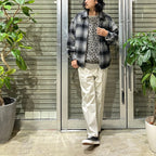 OMBRE CHECK 50'S JACKET (TYPE-2) #GRAY [24FW-WMO-BL22]