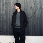 WASHED MIDDLE WEIGHT CREW NECK SWEAT SHIRT #GRAY [26SS-WMC-SS06]