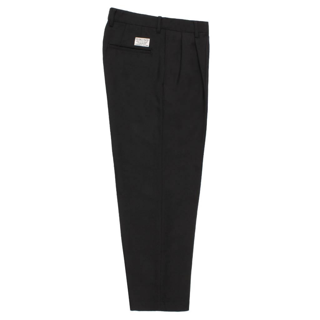 DOUBLE PLEATED WOOL TROUSERS ( TYPE-1 ) #BLACK [26FW-WMP-PT03]