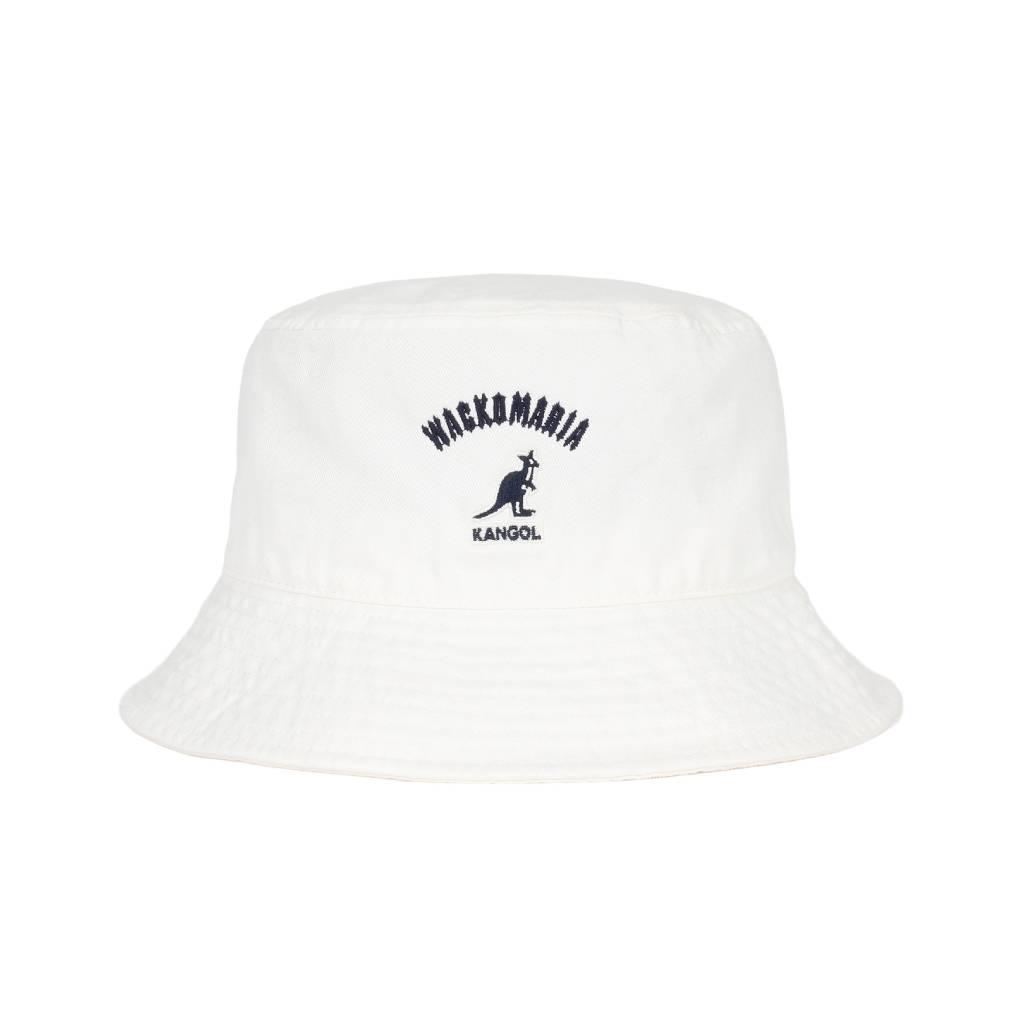 KANGOL | WASHED BUCKET #WHITE [26SS-WMA-HA01]