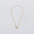 Flat Link Necklace 60cm #GOLD [XON013AG]