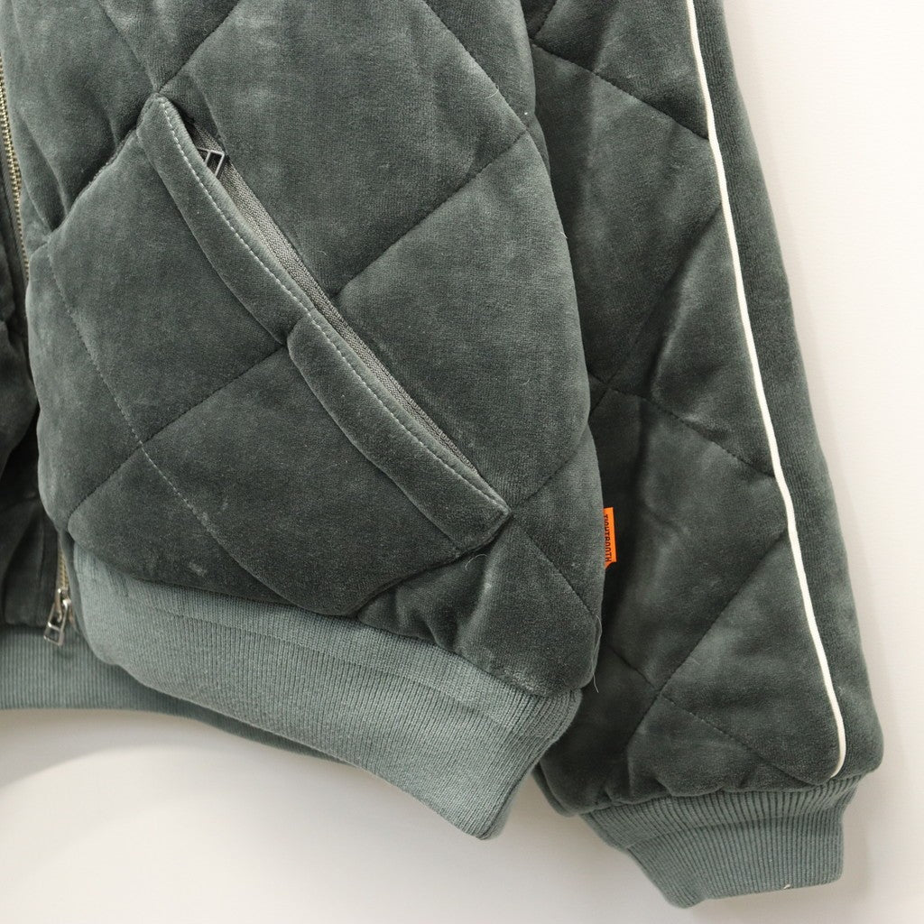 DELUXE | VELOUR SOUVENIR JKT #Gray [20TH-JK03]