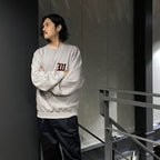 中厚圓領運動衫（TYPE-2）#灰色 [24FW-WMC-SS08]