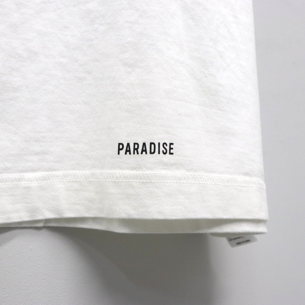 HEALTHKNIT | HENRY NECK T-SHIRT #WHITE [26SS-WMT-HK01]