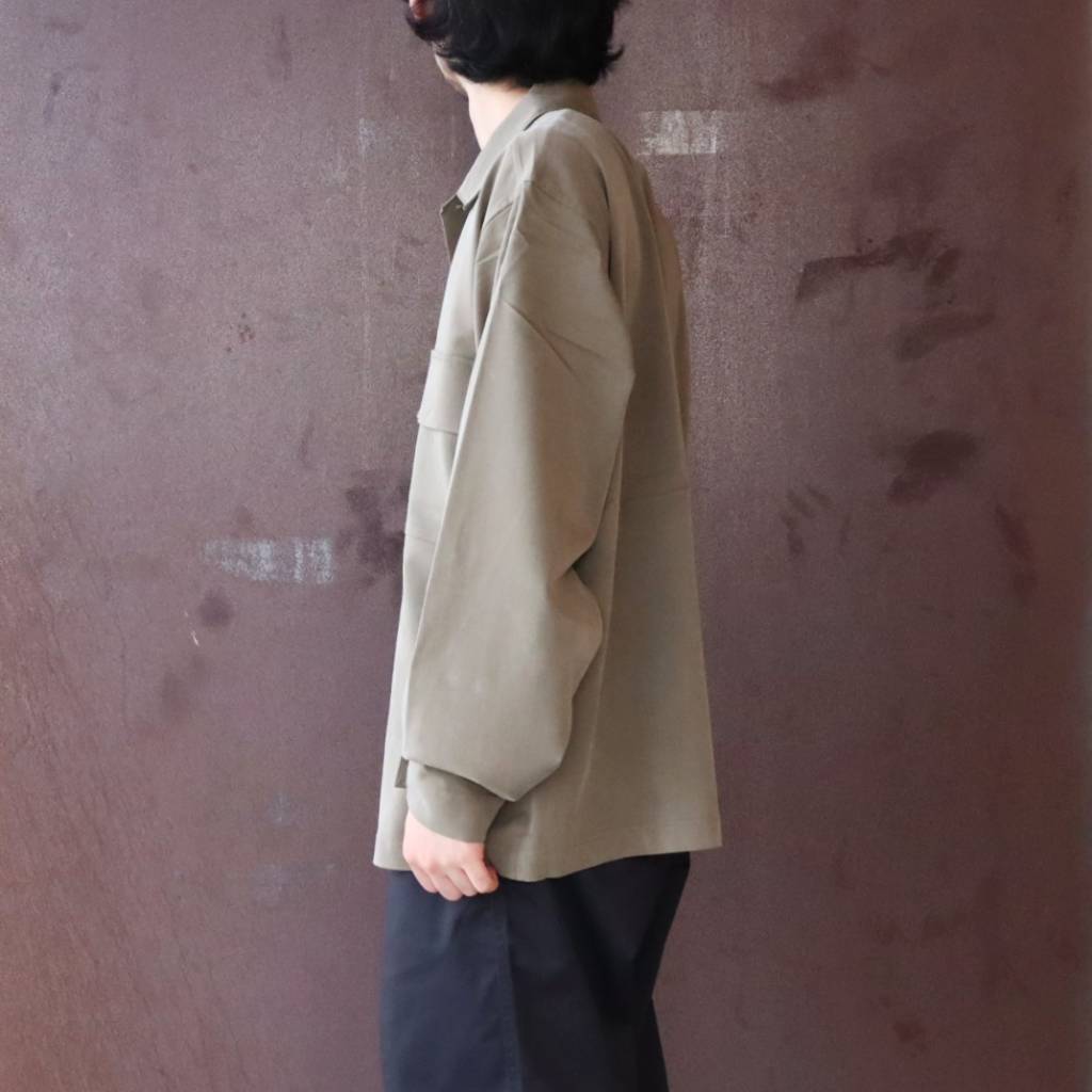 Military Over Shirts #Olive [SD26F-SH03]