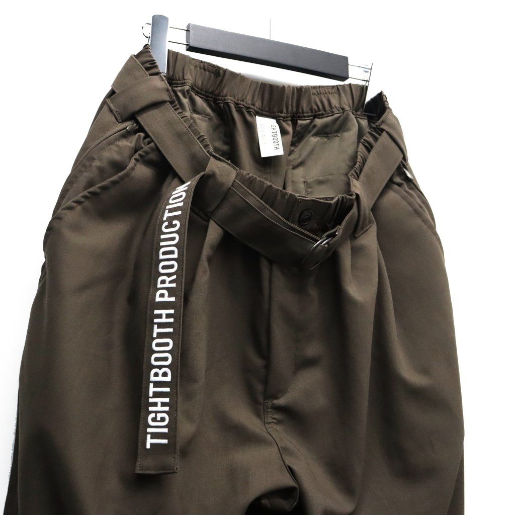 TRO BAGGY SLACKS #Charcoal [SU26-B09]