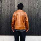 DOUBLE RIDERS LEATHER JACKET (TYPE-1) #BROWN [24FW-WMO-BL03]