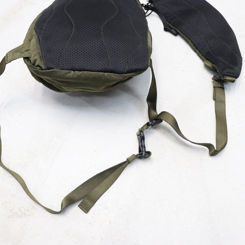 NYLON B CROSSBODY BACKPACK #IVY GREEN 683 [RCCMAC735A]
