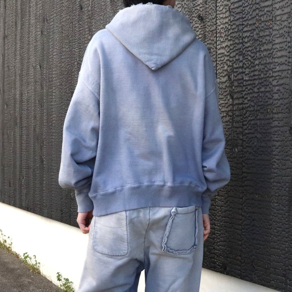 THE DITC JOURNAL ZIP HOODIE AGED #EGGPLANT [BW261-DJZH]