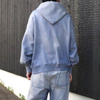 THE DITC JOURNAL ZIP HOODIE AGED #EGGPLANT [BW261-DJZH]