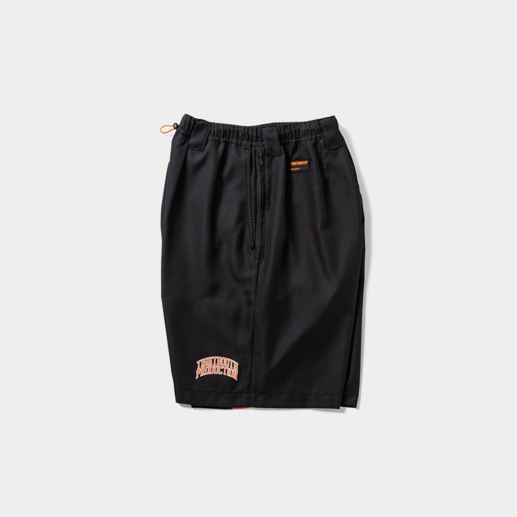 COLLEGE DOBBY SHORTS #Black [SU25-B05]