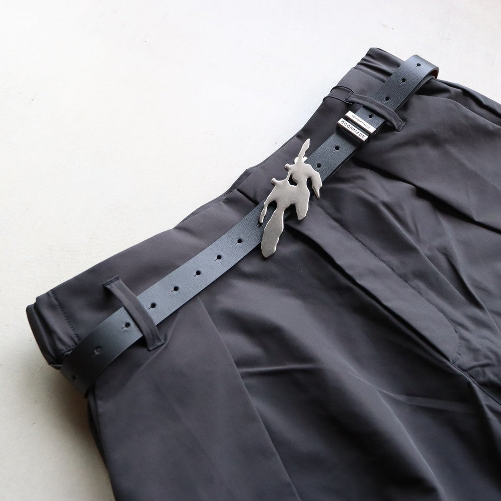 DE-BBB Logo Buckle Belt #Shadow & Pumpkin [GOOPI-26SS-MAY-02]