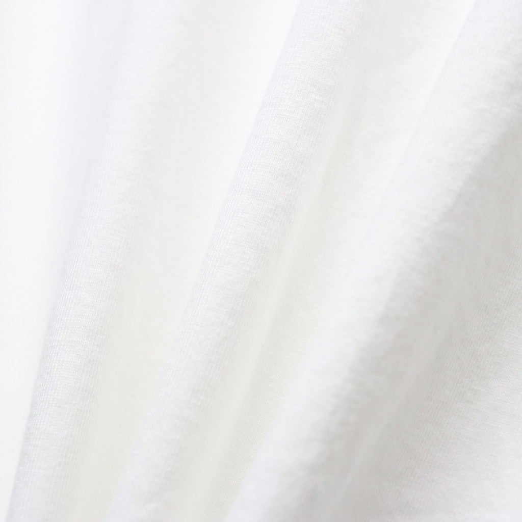 HEALTHKNIT | HENRY NECK T-SHIRT #WHITE [26SS-WMT-HK01]