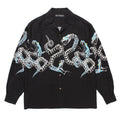 wt_HAWAIIAN SHIRT L/S ( TYPE-4 ) #BLACK [25FW-WMS-HI04]