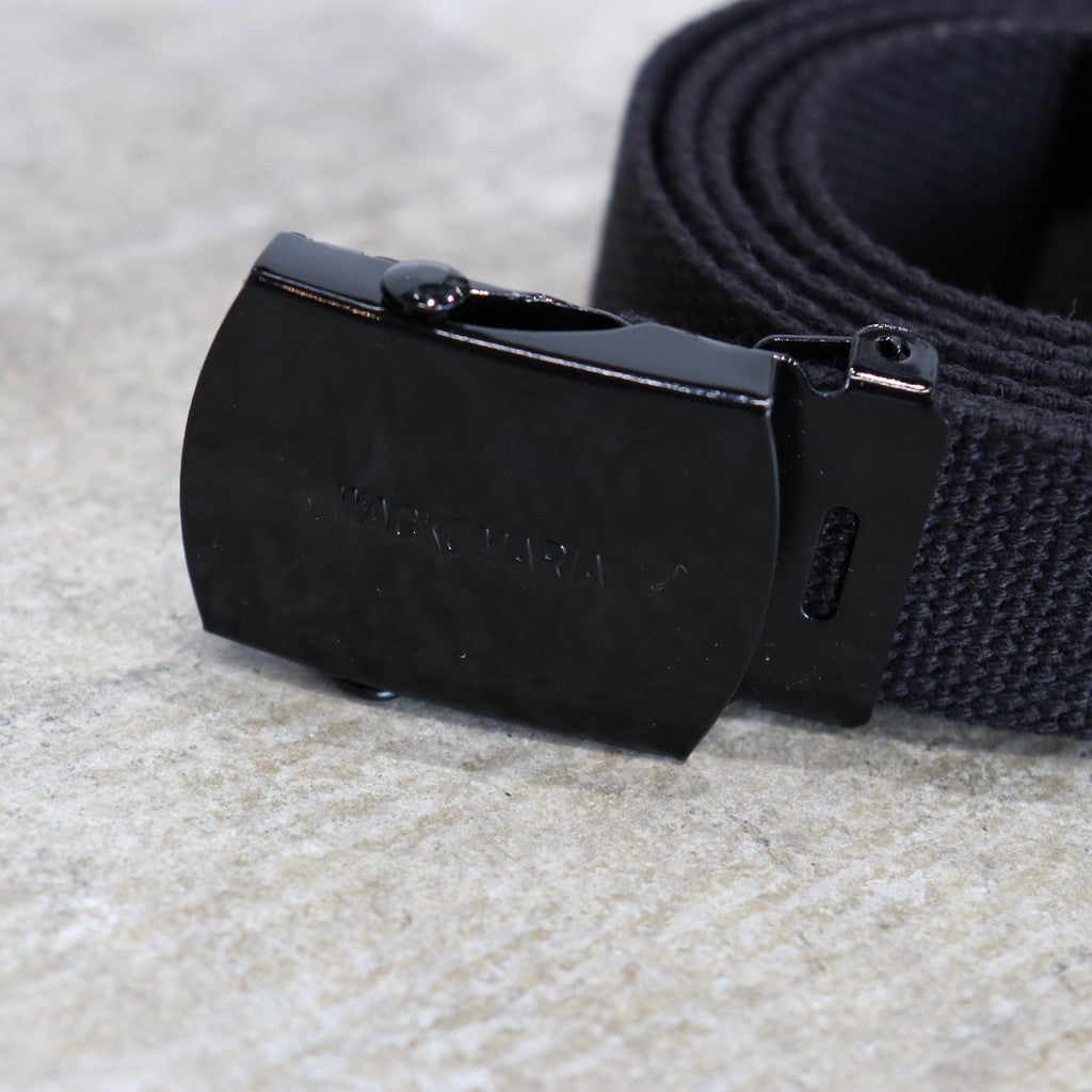 GI BELT ( TYPE-1 ) #BLACK [25SS-WMA-BL01]