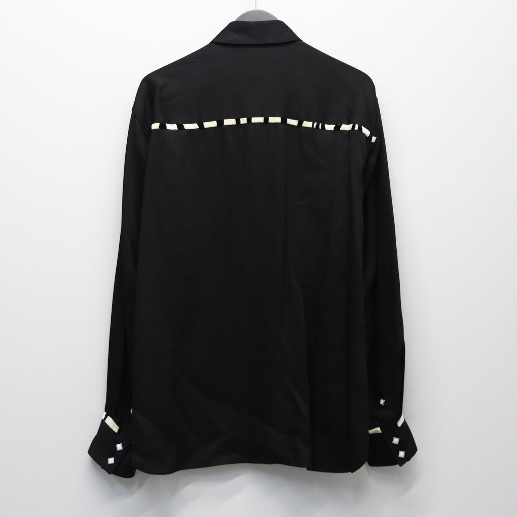 西部長袖襯衫 #黑色 [25FW-WMS-WS01]