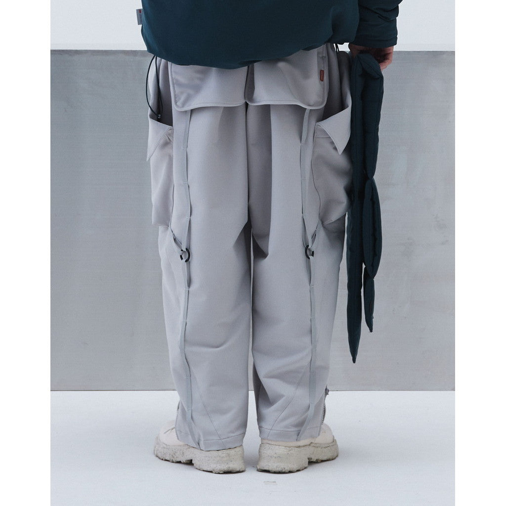 Exs-P1 "Exoskeleton" Big Utility Pants #BONE [GOOPI-23AW-DEC-01]