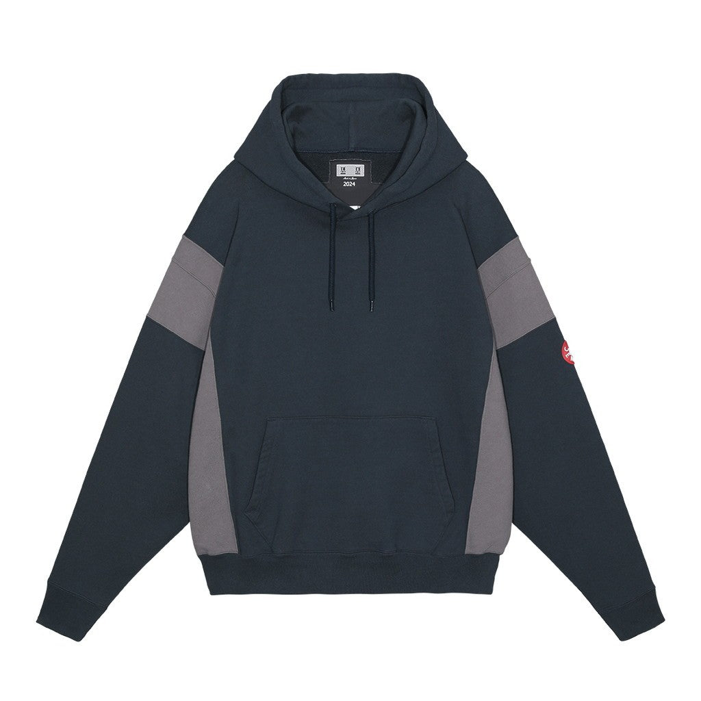 SIDE COLOUR HOODY #NAVY [CES26CS13]